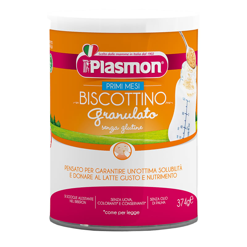 Biscotti Plasmon Granulated Gluten Free 