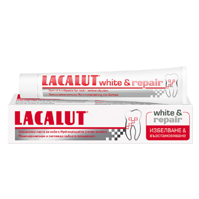snorkel sketch Lovely Toothpaste Lacalut White & Repair - eBag.bg