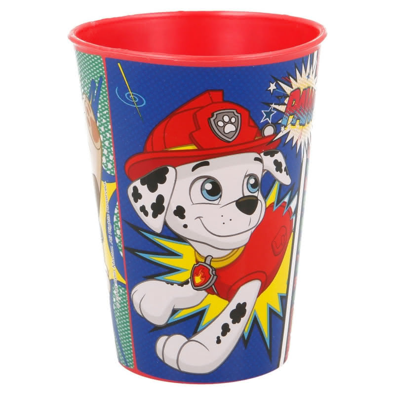 Paw patrol plastic cup for children, 260 ml 