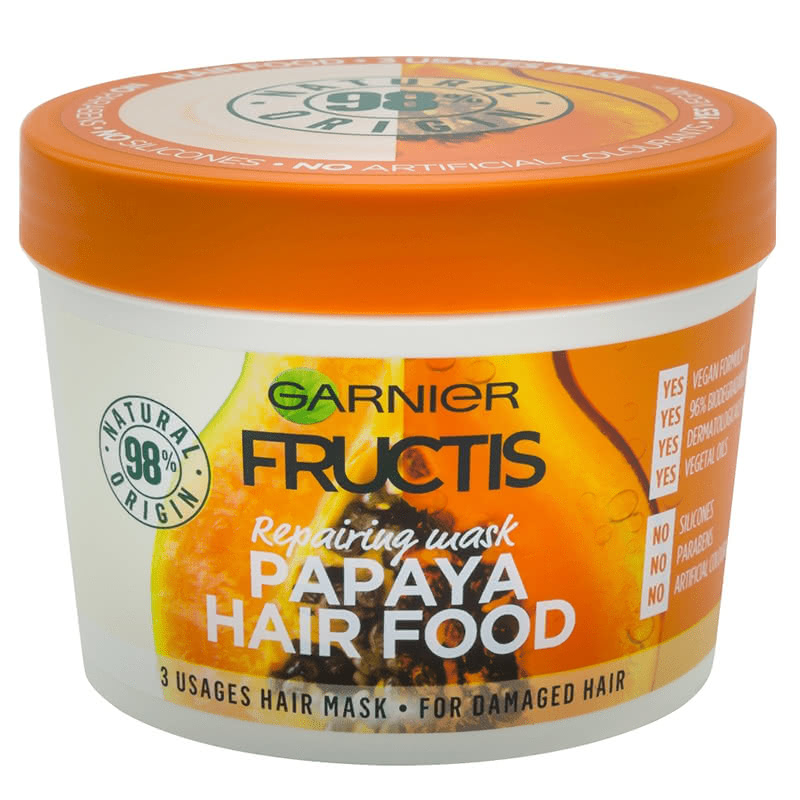 Hair Mask Garnier Fructis Hair Food Papaye 