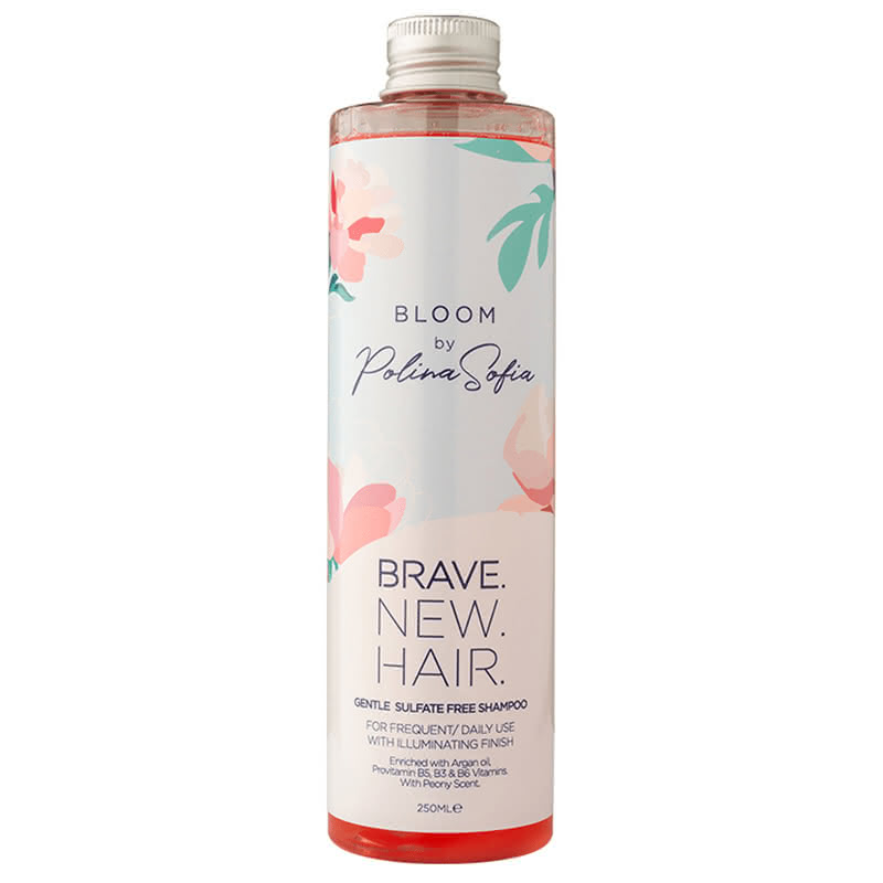 Shampoo Brave New Hair BLOOM gentle, sulfate-free 250 ml. 