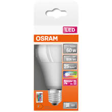 Bulbs Osram LED RGB 9W 806lm E27 12 Colors Remote Control -