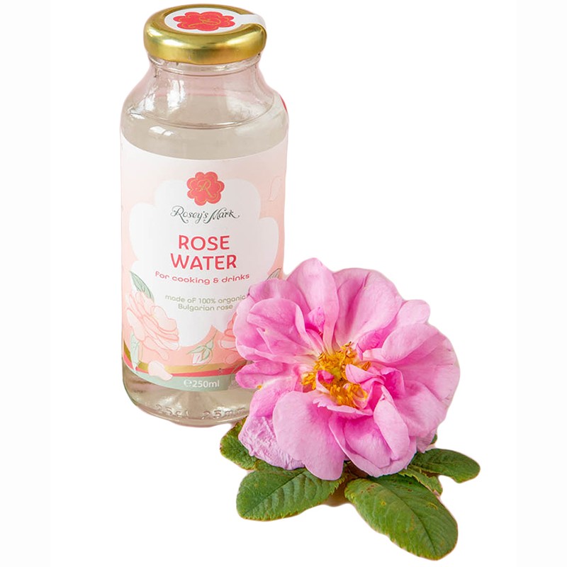 Rose Water Rosey's Mark for Cooking and Drinks 